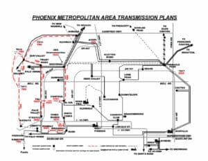 APS Substation Map - Phoenix Metropolitan Area